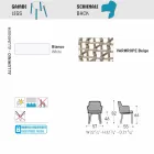 Varaschin Emma mbushur kolltuk në natyrë të dizajnit modern Viadurini