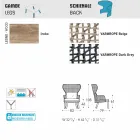 Varaschin Emma mbushur kolltuk në natyrë të dizajnit modern Viadurini