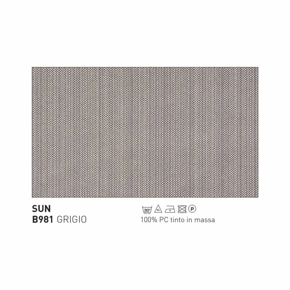 Varaschin Emma kolltuk modern në natyrë me fashë pëlhure Viadurini