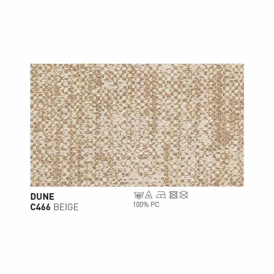 Varaschin Emma karrige moderne në natyrë në pëlhurë dhe alumin Viadurini