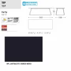 Tabela moderne e kopshtit Varaschin Kolonaki në madhësi të ndryshme Viadurini