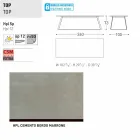 Tabela moderne e kopshtit Varaschin Kolonaki në madhësi të ndryshme Viadurini