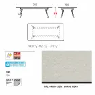 Varaschin Link tavolinë ngrënie në natyrë ose brendshme H 65 cm Viadurini