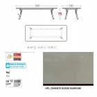 Kopsht Varaschin Link ose tryezë shtëpie ngrënie H 75 cm Viadurini