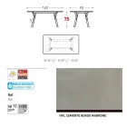 Kopsht Varaschin Link ose tryezë shtëpie ngrënie H 75 cm Viadurini