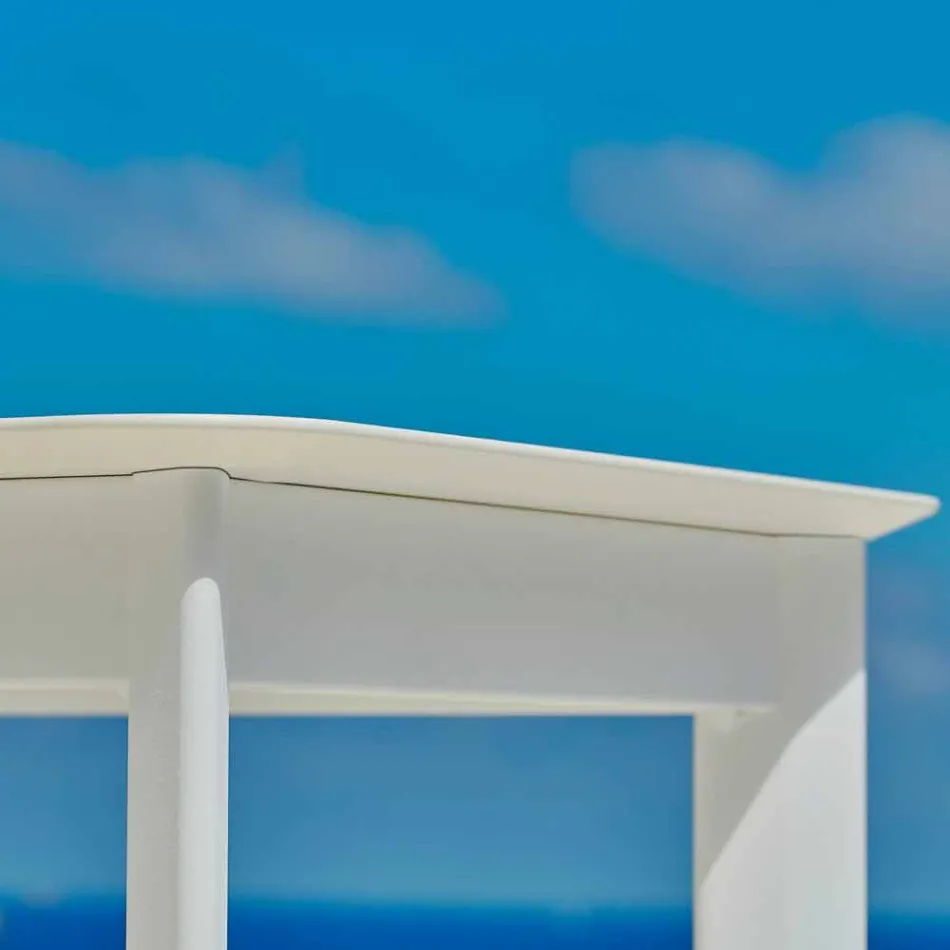 Varaschin System Design tavolinë kafeje në natyrë në alumini të pikturuar Viadurini