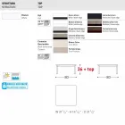 Varaschin System Design tavolinë kafeje në natyrë në alumini të pikturuar Viadurini