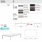 Varaschin System Design tavolinë kafeje në natyrë në alumini të pikturuar Viadurini