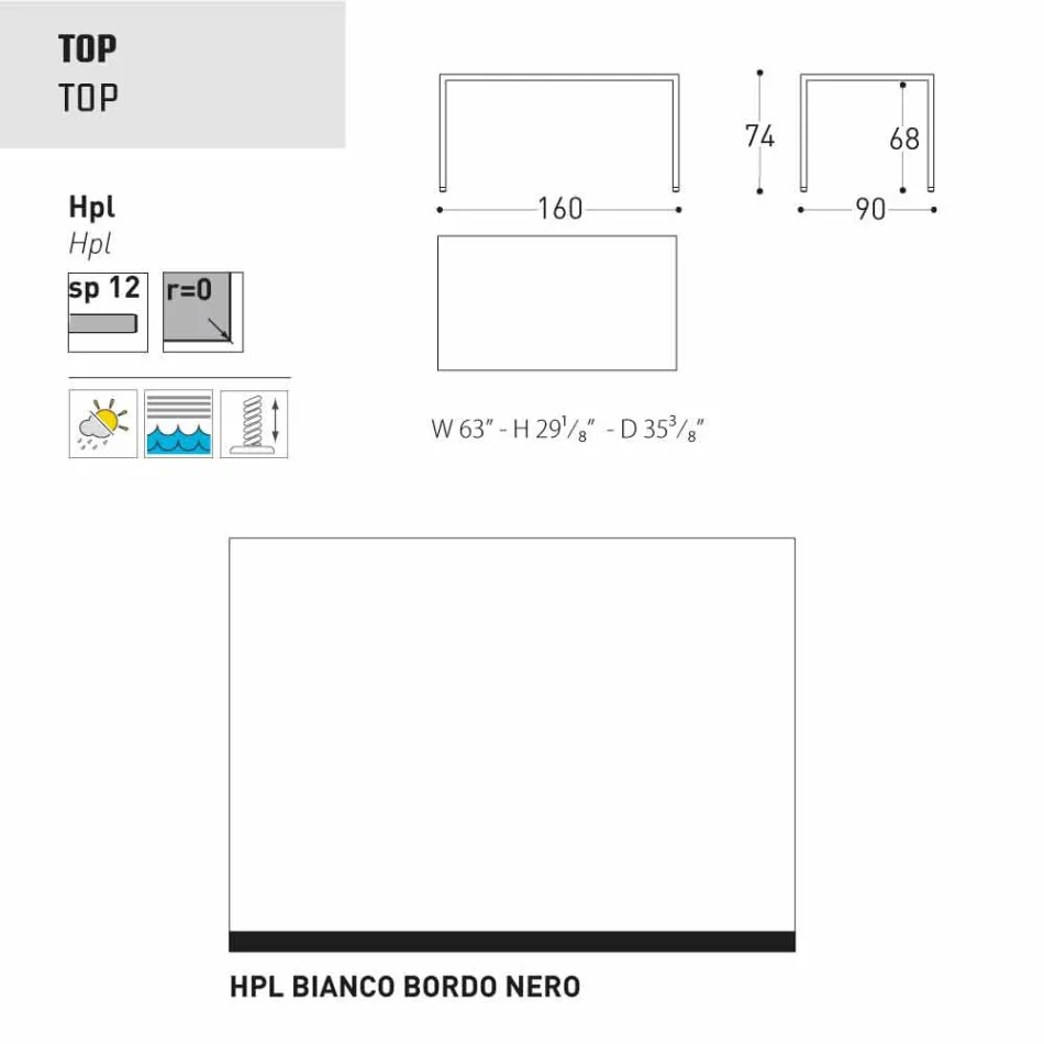 Kopsht Varaschin Victor ose tavolinë ngrënie shtëpie, dizajn modern Viadurini