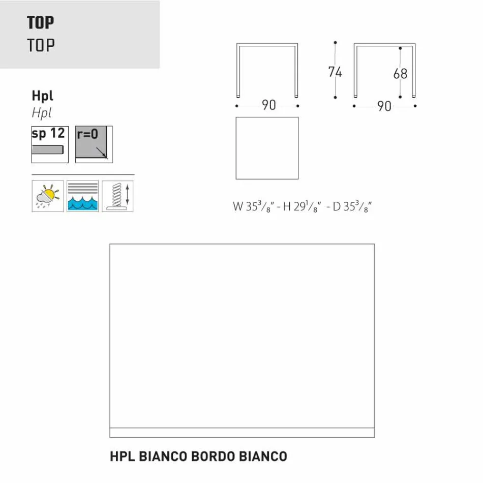 Kopsht Varaschin Victor ose tavolinë ngrënie shtëpie, dizajn modern Viadurini