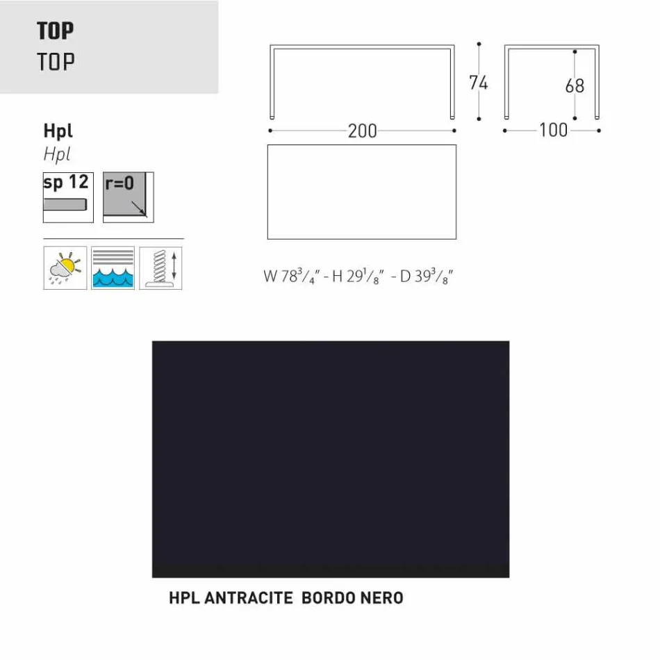 Kopsht Varaschin Victor ose tavolinë ngrënie shtëpie, dizajn modern Viadurini