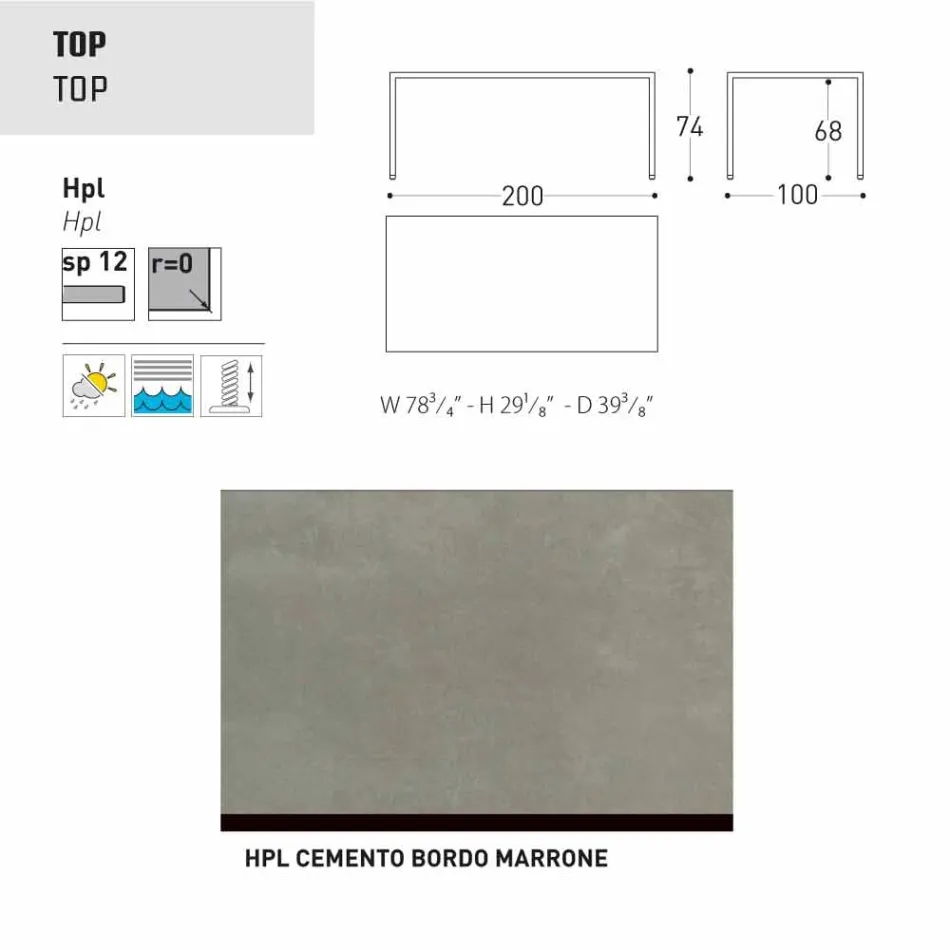 Kopsht Varaschin Victor ose tavolinë ngrënie shtëpie, dizajn modern Viadurini