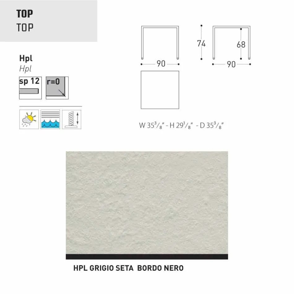 Kopsht Varaschin Victor ose tavolinë ngrënie shtëpie, dizajn modern Viadurini