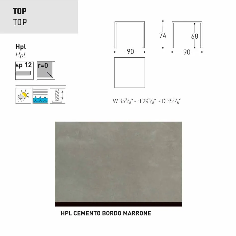 Kopsht Varaschin Victor ose tavolinë ngrënie shtëpie, dizajn modern Viadurini