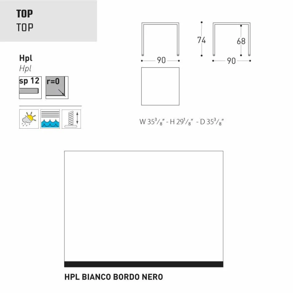 Kopsht Varaschin Victor ose tavolinë ngrënie shtëpie, dizajn modern Viadurini