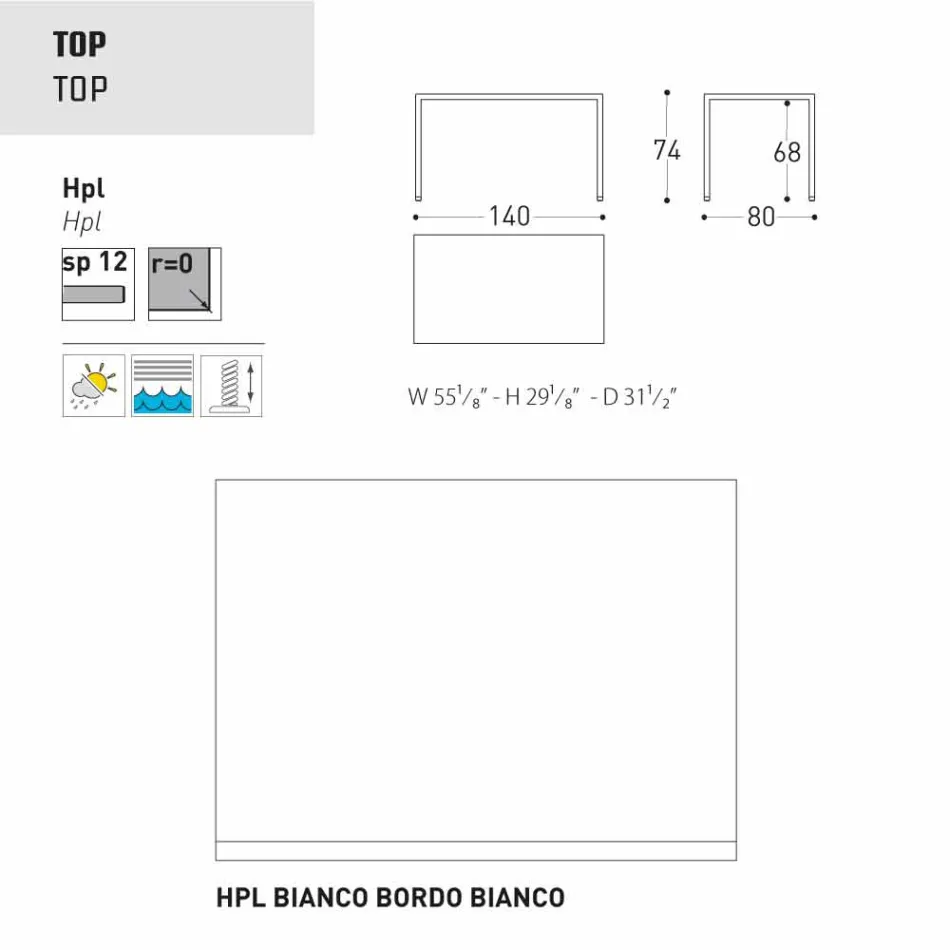 Kopsht Varaschin Victor ose tavolinë ngrënie shtëpie, dizajn modern Viadurini