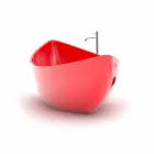 Mobilje për banjë në banjë në Adamantx® Funamori Prodhuar në Itali Viadurini