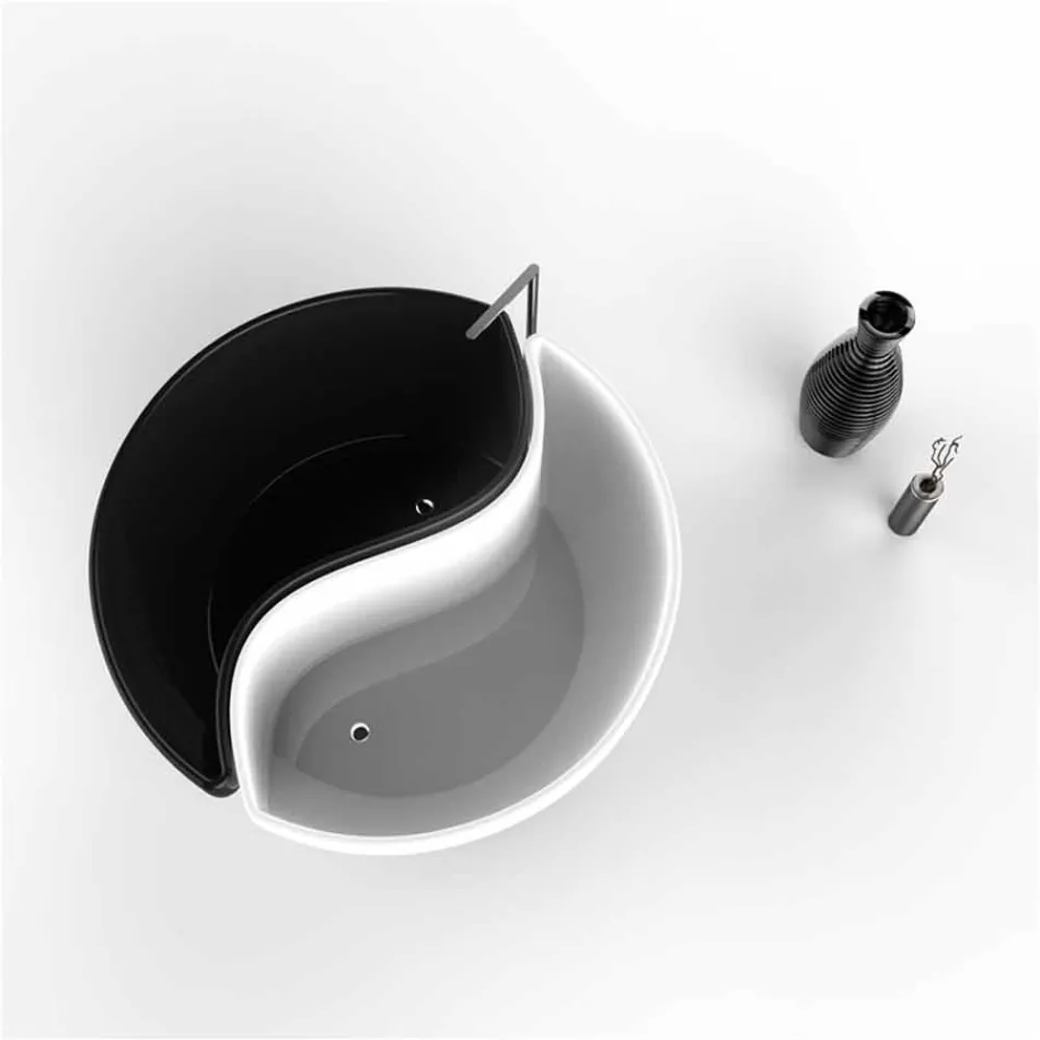 Mobilje për banjë me banjë nëAdamantx® Tao Made in Italy Viadurini