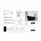 Hartimi i pavarur i banjës me gize të vjetër Viadurini