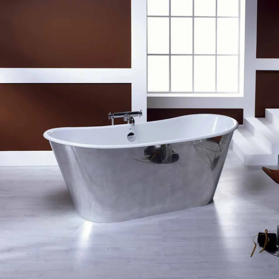 Alumini i derdhur i kromuar me vaska i lirë Ida Viadurini