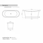 Vaskë me bakër e lirë vaskë përfundoi në nikel Julia Viadurini