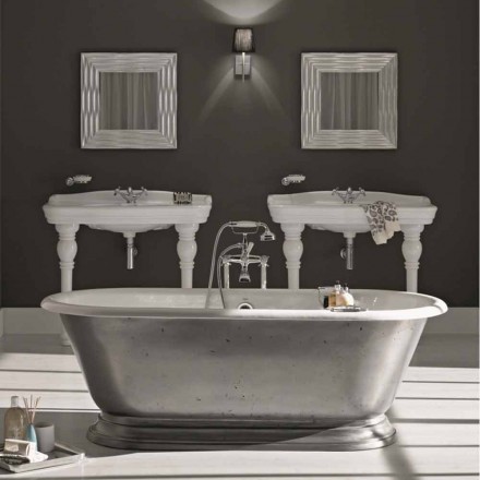 Vaskë në banjë projektuesi me shkëlqim të përfunduar me shkëlqim Pierce Viadurini