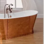 Vaskë e hedhur hekuri me pllaka gize Henry Viadurini