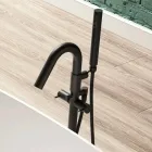 Vaskë pa këmbë, Dizajn sipërfaqe e ngurtë me shkëlqim / Mat - Veil Viadurini