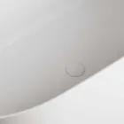 Vaskë me këmbë falas, e prodhuar në Itali, në sipërfaqe të ngurtë - rrjedhë Viadurini