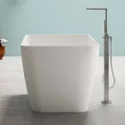 Banjë e pavarur me dizajn modern, Bardhë me shkëlqim ose fytyrë e ndritshme Viadurini