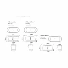 Karakteri i lirë i nikelit të projektimit të vaskës dhe bakrit përfundojë Angelica Viadurini