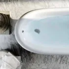 Vaskë me rrëshirë blu të pavarur në modelin klasik, Fregona Viadurini