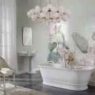 Vaskë me sipërfaqe solide me tejmbushje të integruar Prodhuar në Itali - Aurelio Viadurini