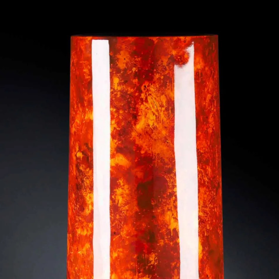 Vazo e Brendshme e gjatë në polietilen me ngjyra Prodhuar në Itali - Lepanto Viadurini