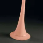 Vazo e mbyllur e gjatë në xham me ngjyra Dizajn modern i prodhuar në Itali - Elviro Viadurini