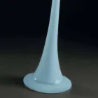 Vazo e mbyllur e gjatë në xham me ngjyra Dizajn modern i prodhuar në Itali - Elviro Viadurini