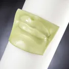 Vazo e gjate dekorative ne punim te punuar me qeramike ne Itali - Monte Viadurini