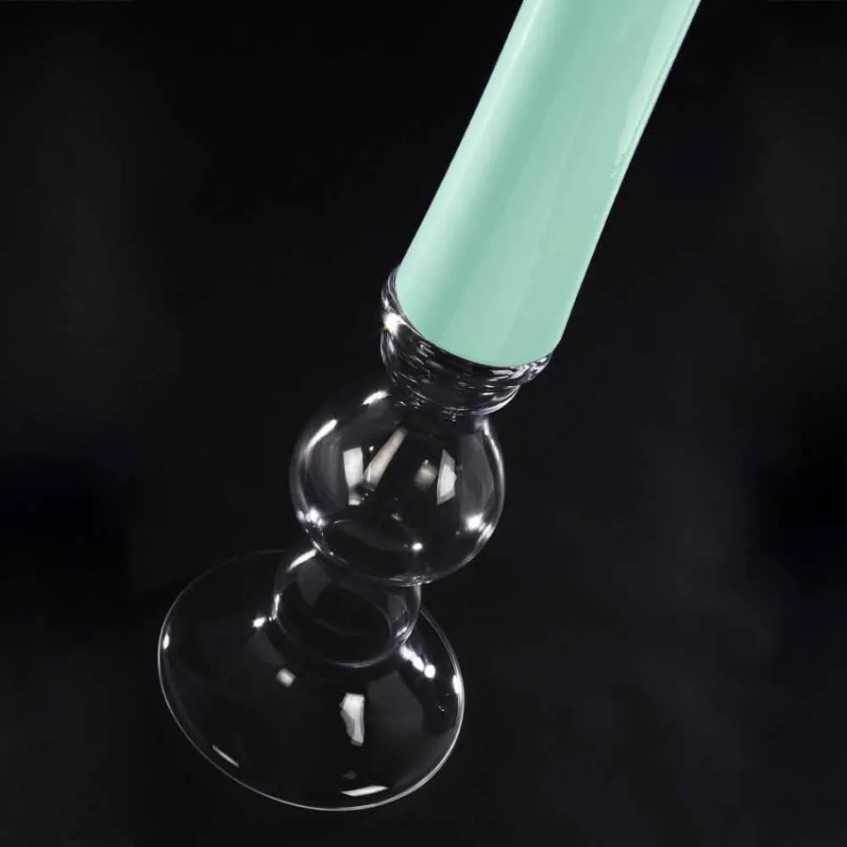 Vazo të gjata me njolla dekorative prodhuar në Itali - Singapor Viadurini