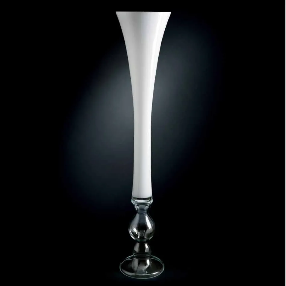 Vazo të gjata me njolla dekorative prodhuar në Itali - Singapor Viadurini