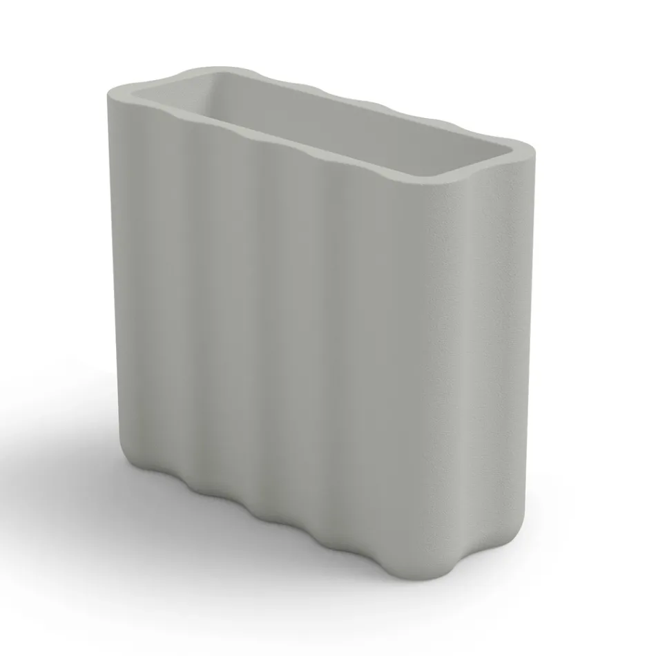 Vazo e jashtme me polietileni me ngjyra 2 Madhësi Prodhuar në Itali - Barbia Viadurini