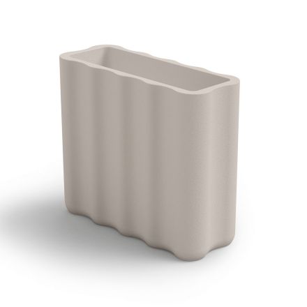 Vazo e jashtme me polietileni me ngjyra 2 Madhësi Prodhuar në Itali - Barbia Viadurini