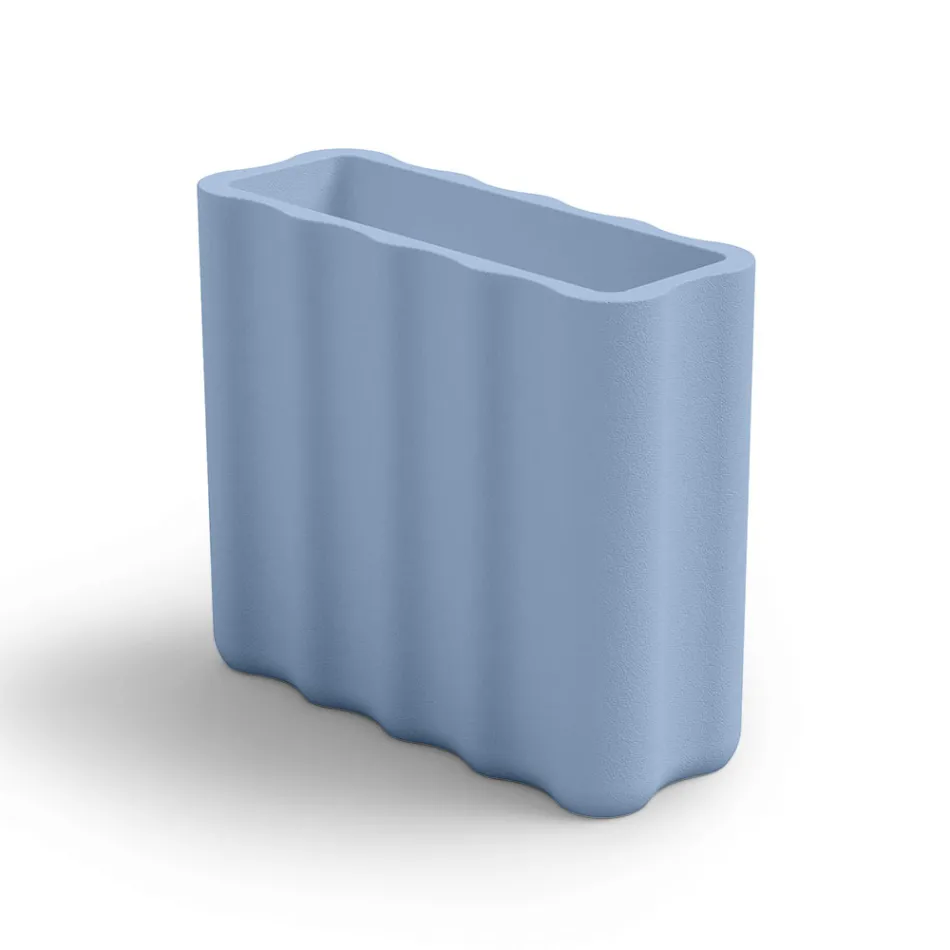 Vazo e jashtme me polietileni me ngjyra 2 Madhësi Prodhuar në Itali - Barbia Viadurini