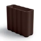 Vazo e jashtme me polietileni me ngjyra 2 Madhësi Prodhuar në Itali - Barbia Viadurini