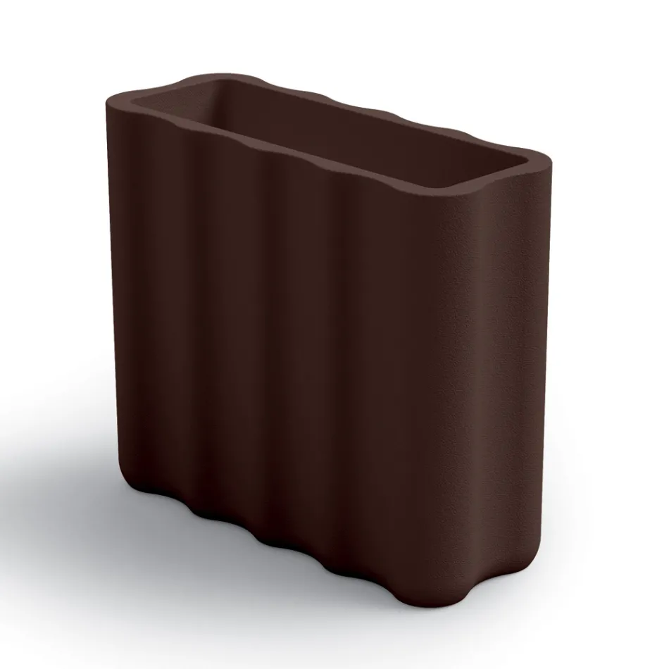 Vazo e jashtme me polietileni me ngjyra 2 Madhësi Prodhuar në Itali - Barbia Viadurini