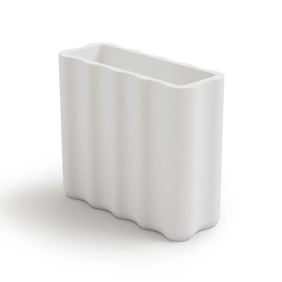 Vazo e jashtme me polietileni me ngjyra 2 Madhësi Prodhuar në Itali - Barbia Viadurini