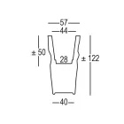 Vazo e jashtme polietileni me ngjyra Matt e prodhuar në Itali - Krenare Viadurini