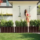 Vazo e jashtme me polietileni me ngjyra Prodhuar në Itali - E çrregullt Viadurini