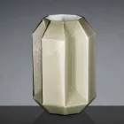 Vazo shtëpie në xham të lëmuar të punuar me dorë në Itali - Tufë Viadurini