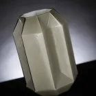 Vazo shtëpie në xham të lëmuar të punuar me dorë në Itali - Tufë Viadurini