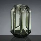 Vazo shtëpie në xham të lëmuar të punuar me dorë në Itali - Tufë Viadurini